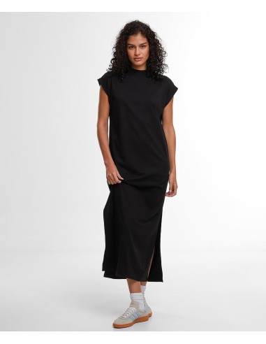 BUI-BY415-Ladies Sorona® Long Extended Shoulder Dress